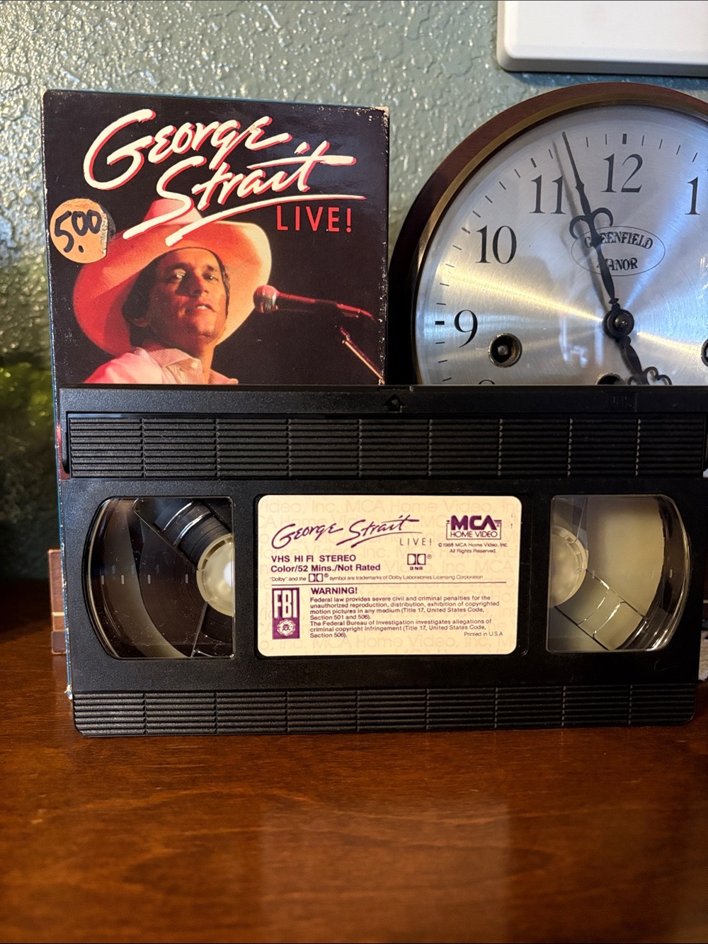 George Strait LIVE 1987 VHS - Picture 3 of 3
